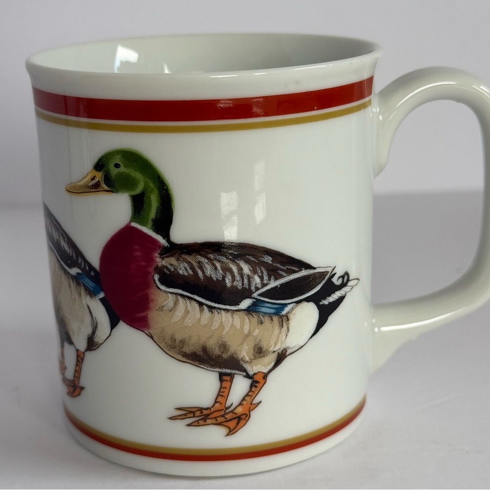 Vintage Curzon Mallard Duck Design Mug